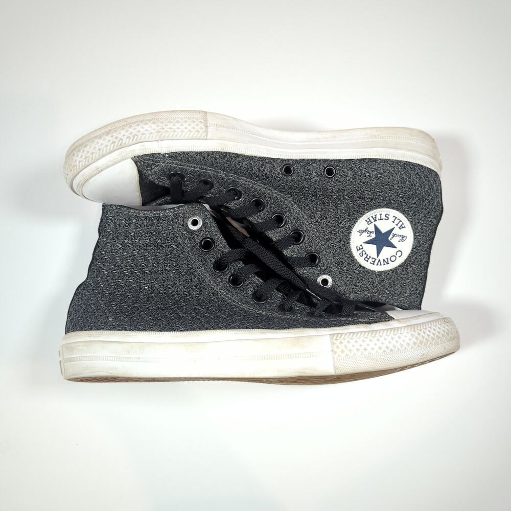 Converse Chuck Taylor II Knit High Top Gray Women's 9 - Picture 3 of 8
